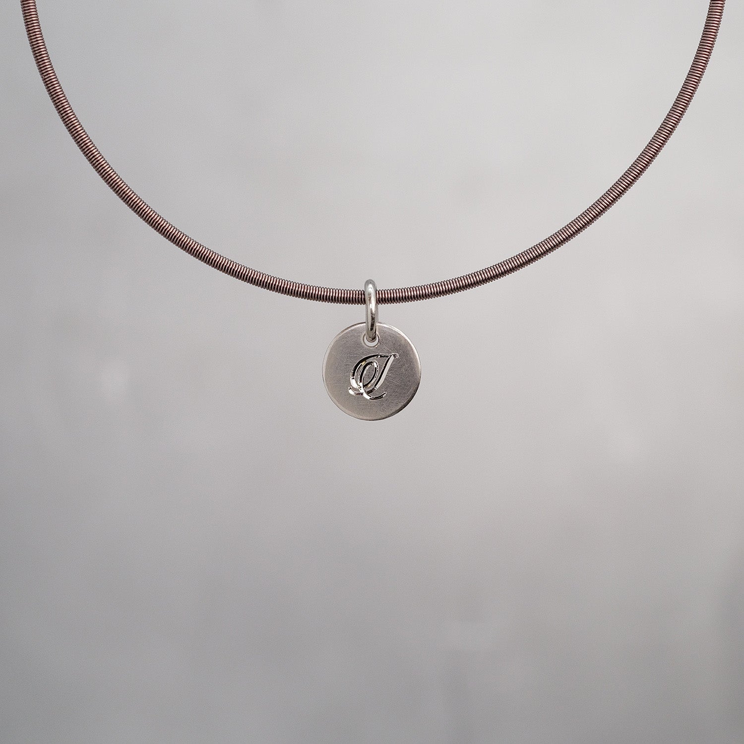 Round Sun Tag in 18K Gold