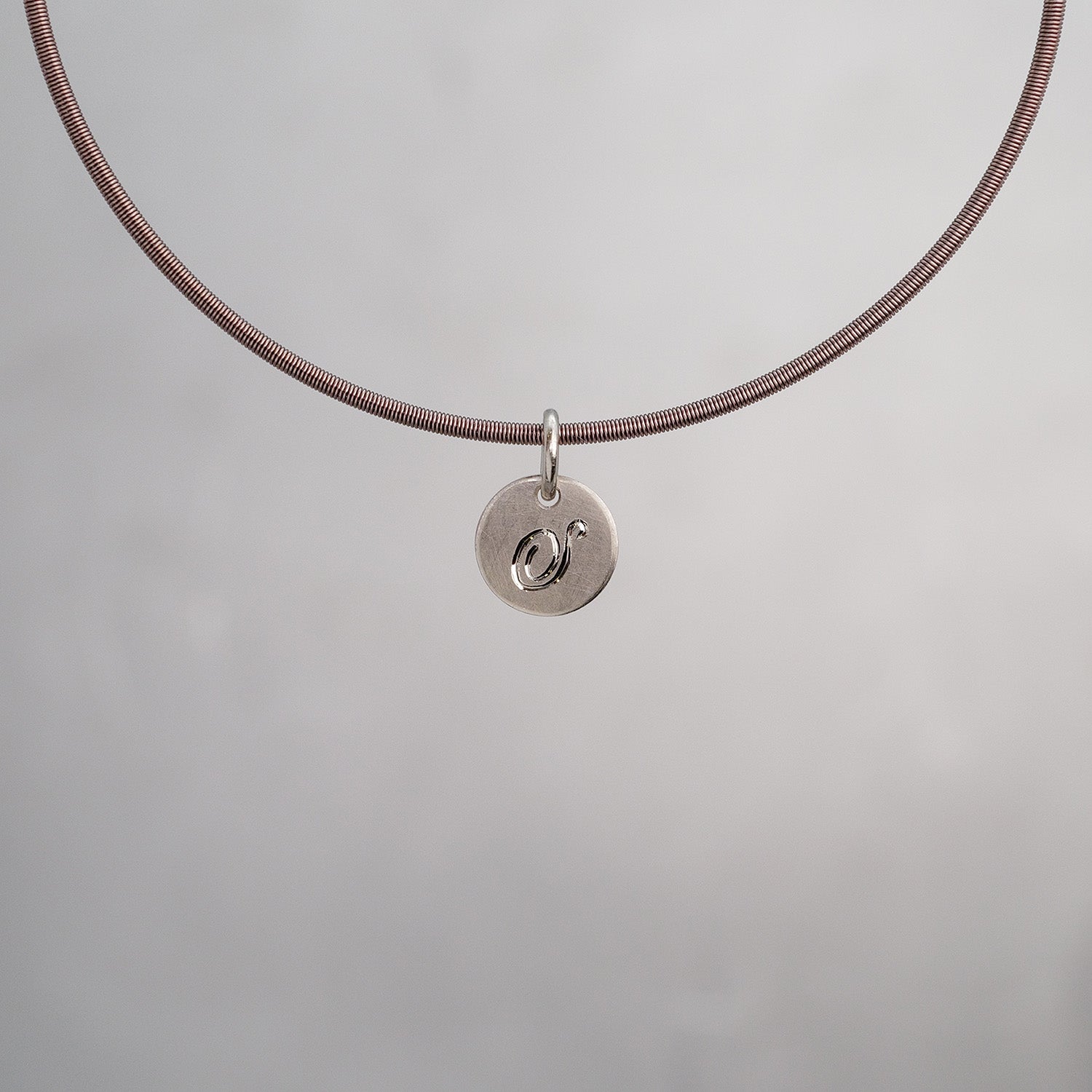 Round Sun Tag in 18K Gold