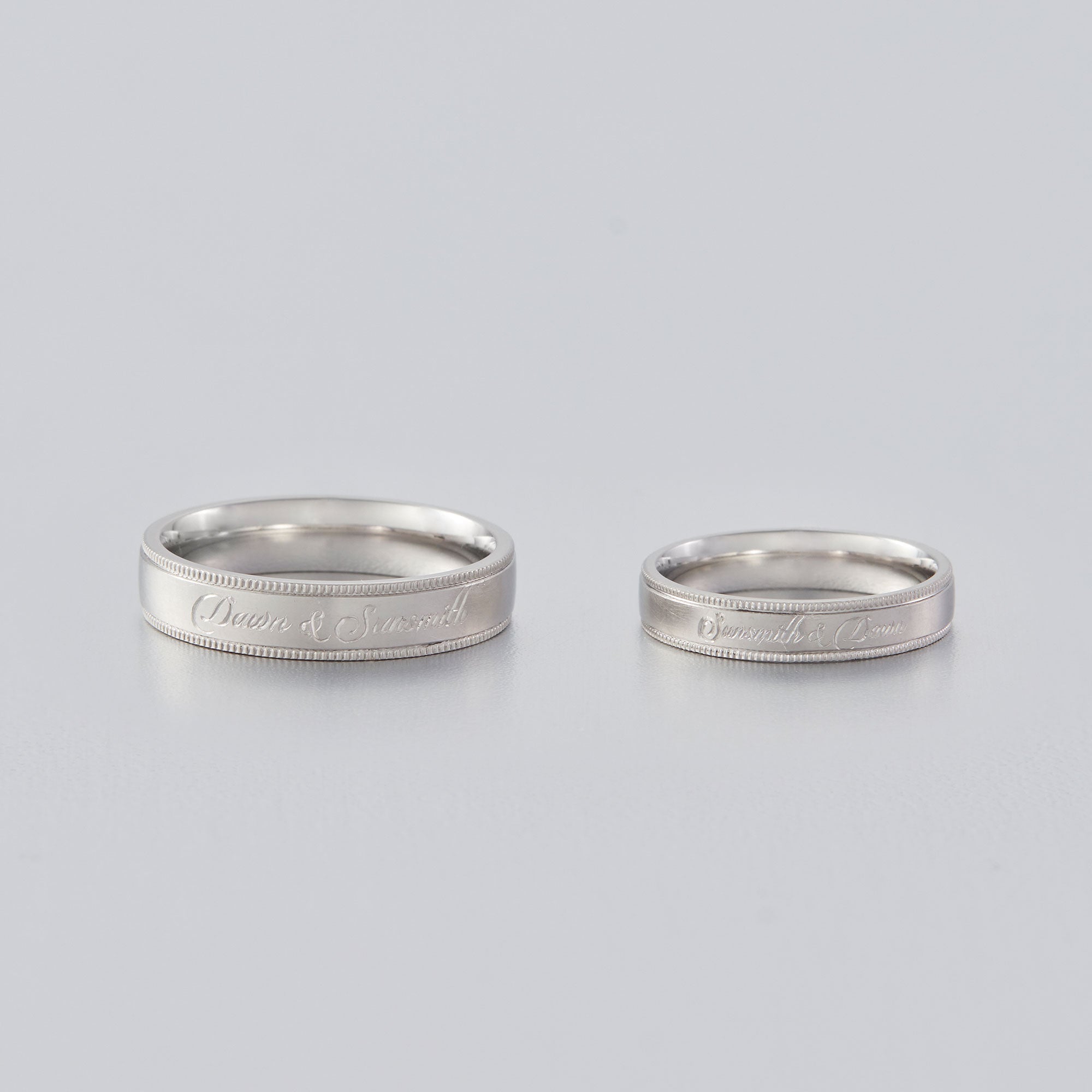 Sunsmith Millegrain Bold with Engraving