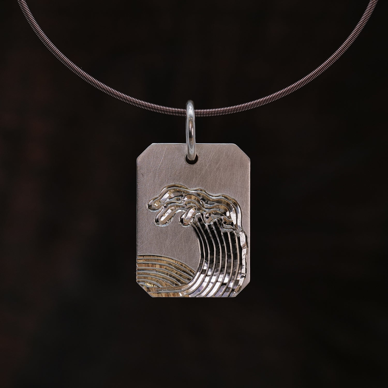 Silver Mountains & Sea Sun Tag