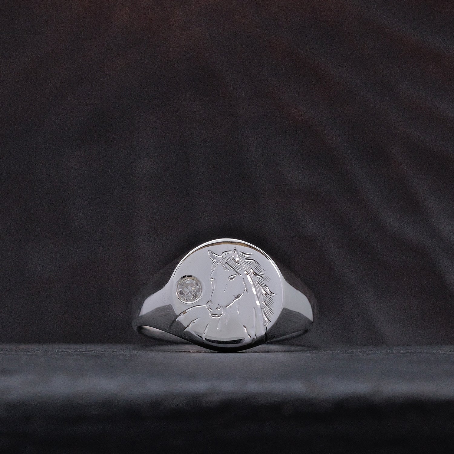 Silver Chinese Zodiac Signet Ring