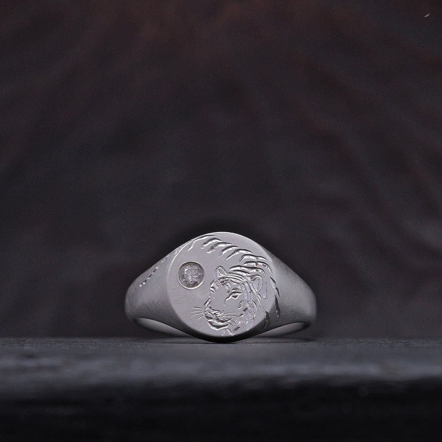 Silver Chinese Zodiac Signet Ring