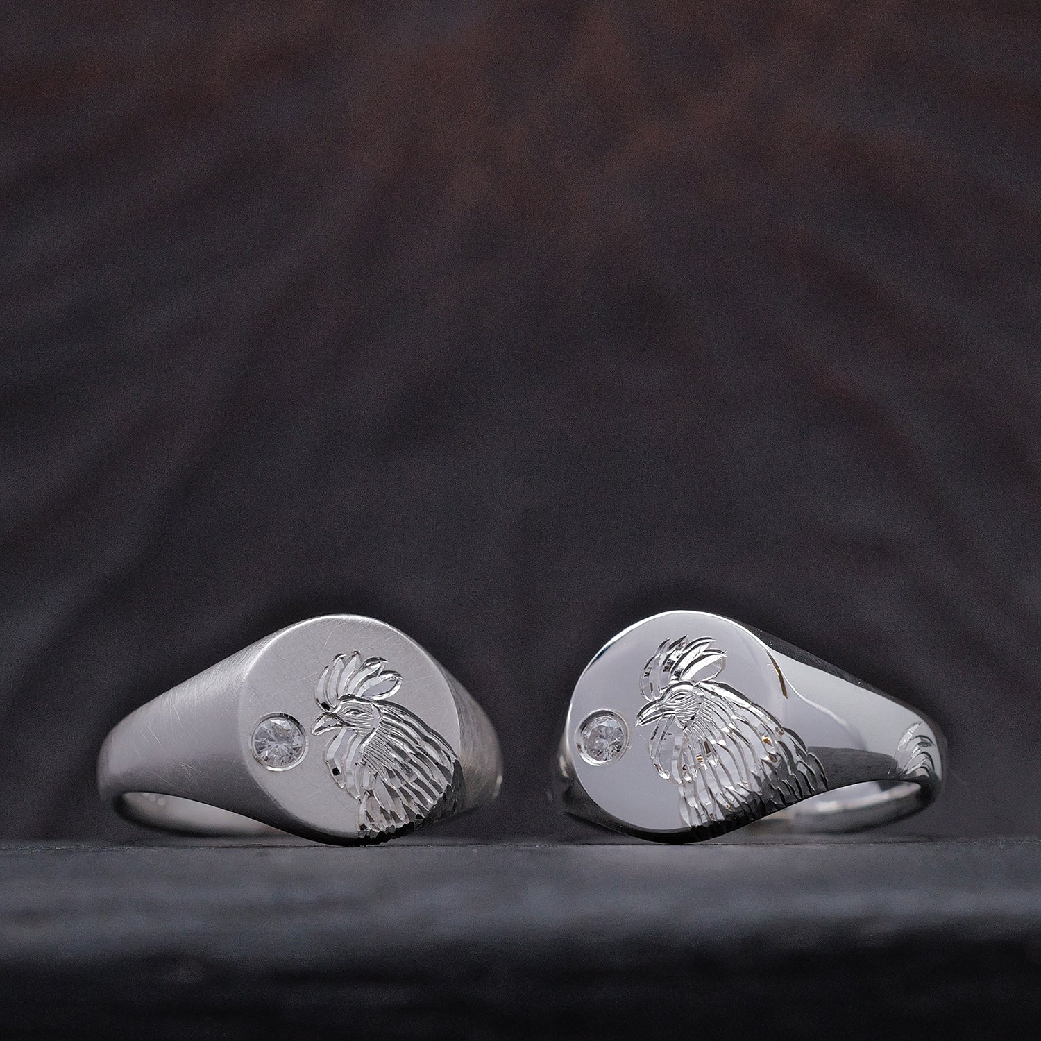 Silver Chinese Zodiac Signet Ring