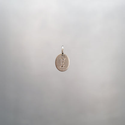Oval Alphabet Sun Tag