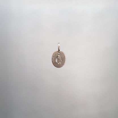 Oval Alphabet Sun Tag