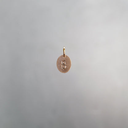 Oval Alphabet Sun Tag