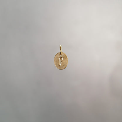 Oval Alphabet Sun Tag