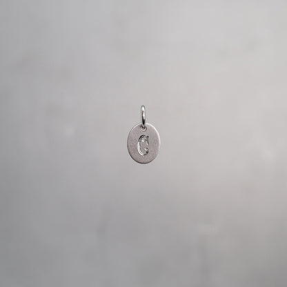 Oval Alphabet Sun Tag