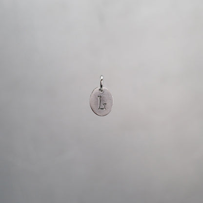 Oval Alphabet Sun Tag