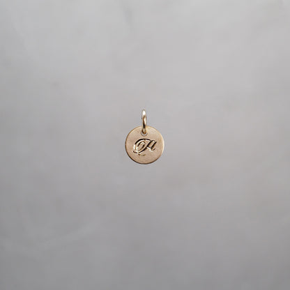 Round Alphabet Sun Tag