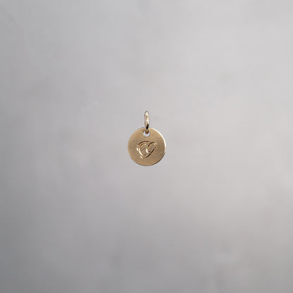 Round Alphabet Sun Tag