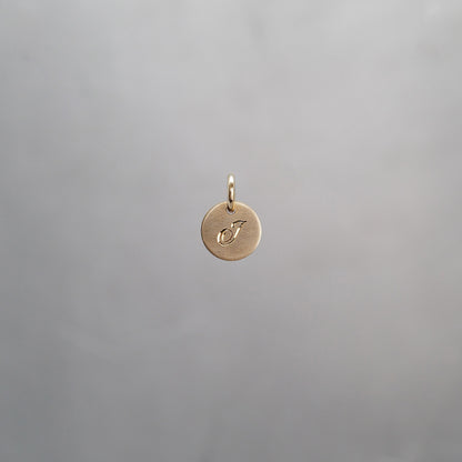 Round Alphabet Sun Tag