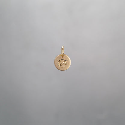 Round Alphabet Sun Tag