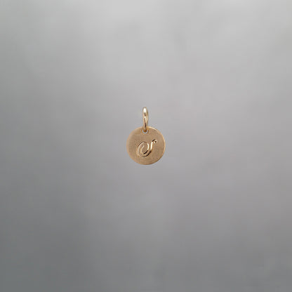 Round Alphabet Sun Tag