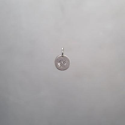 Round Alphabet Sun Tag