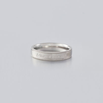 Sunsmith Millegrain Bold with Engraving