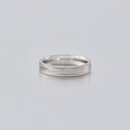 Sunsmith Millegrain Bold with Engraving