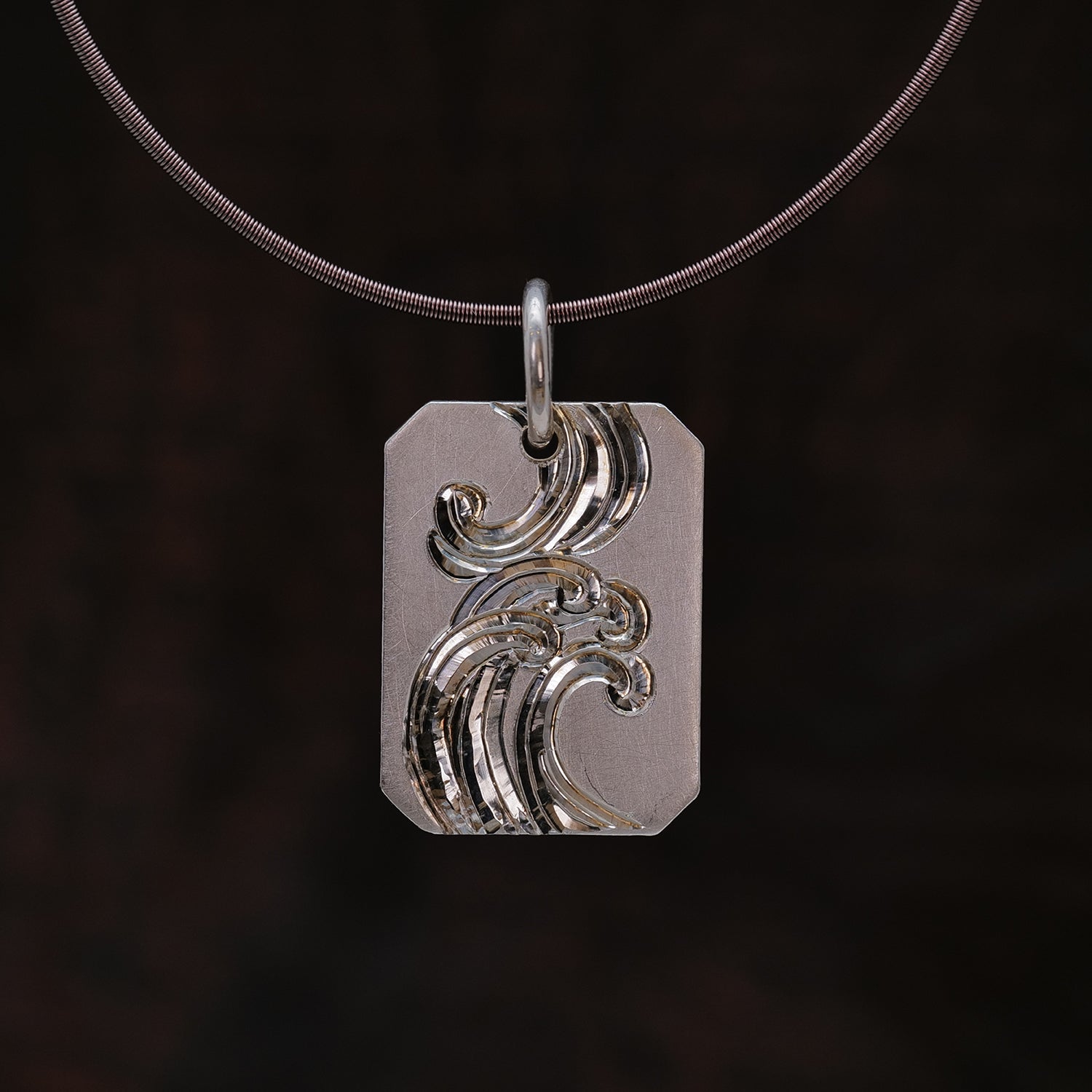 Silver Mountains & Sea Sun Tag