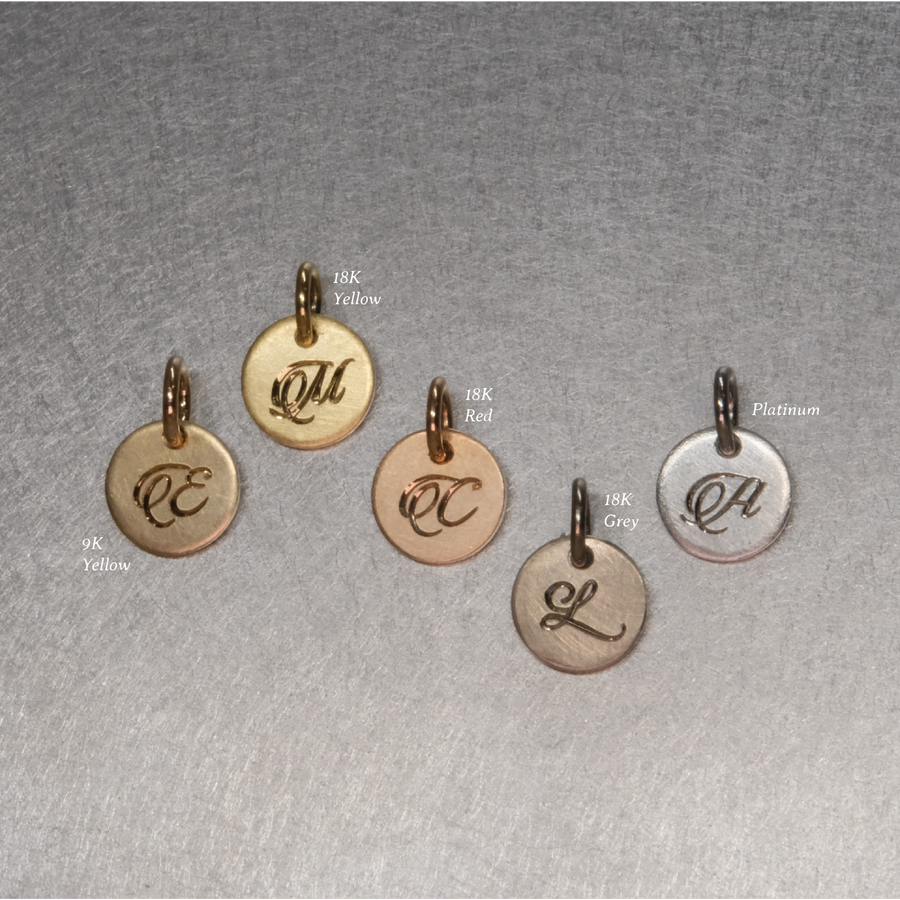 18K Sun Tag (Round)
