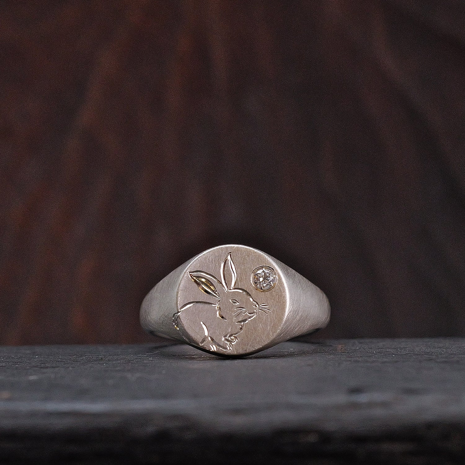 Silver Chinese Zodiac Signet Ring