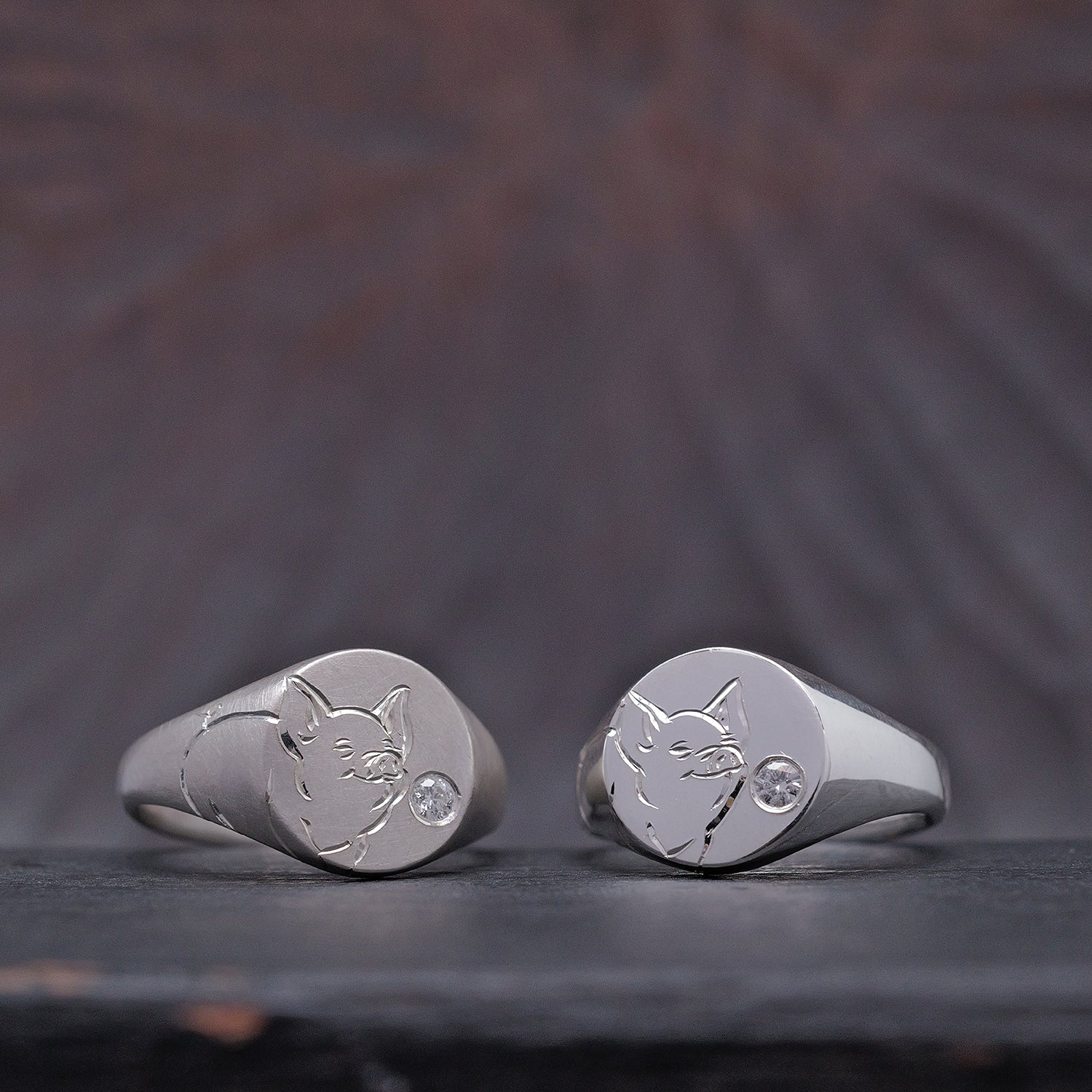 Silver Chinese Zodiac Signet Ring