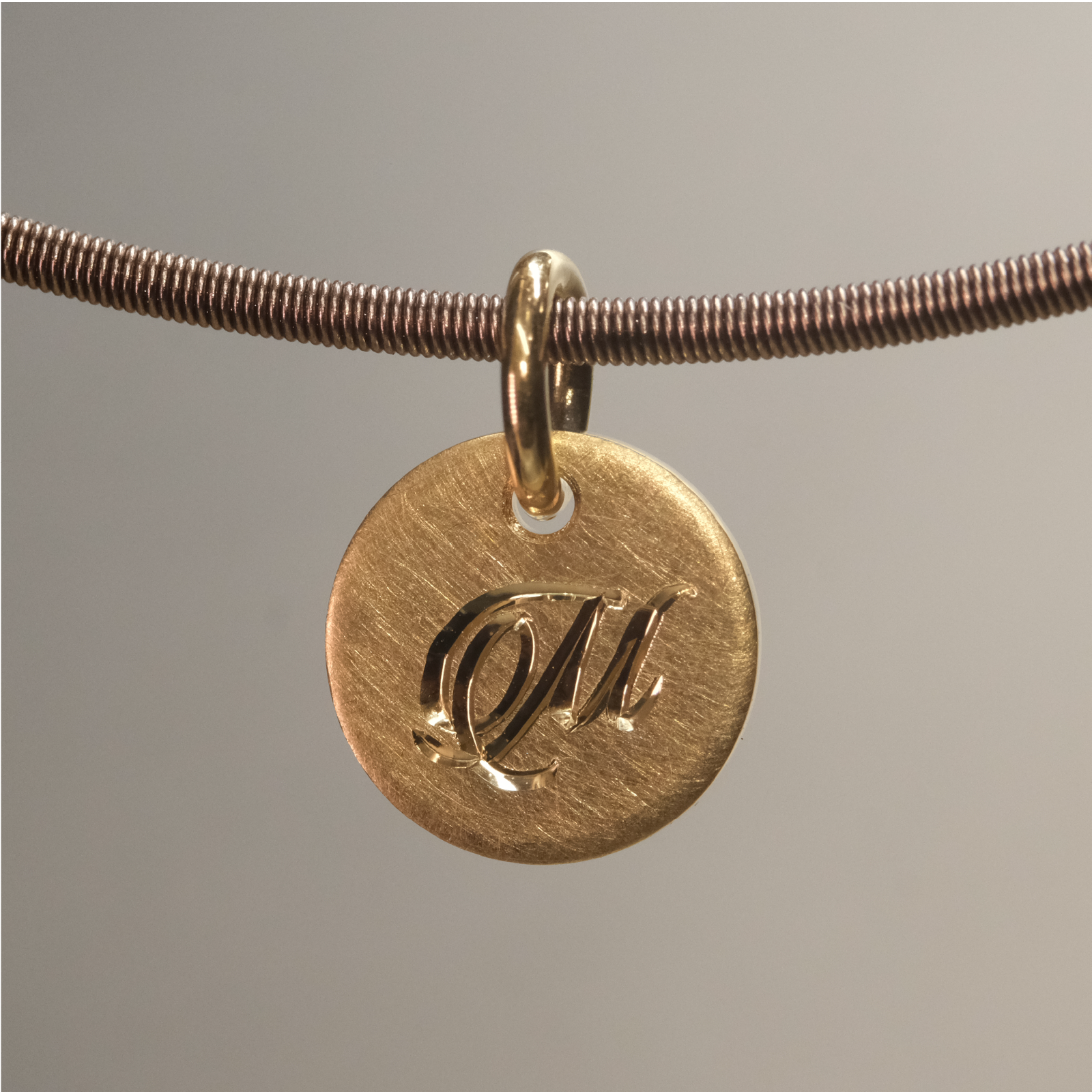 18K Sun Tag (Round)